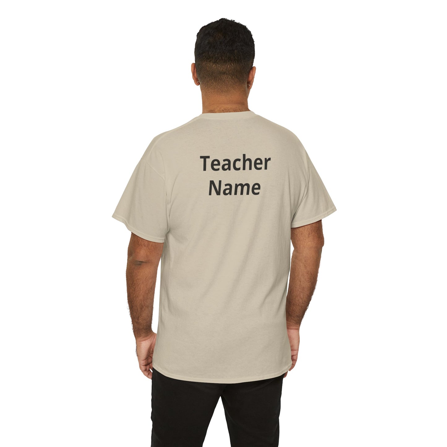 Coffee is a School Supply Teacher Unisex Heavy Cotton Tee