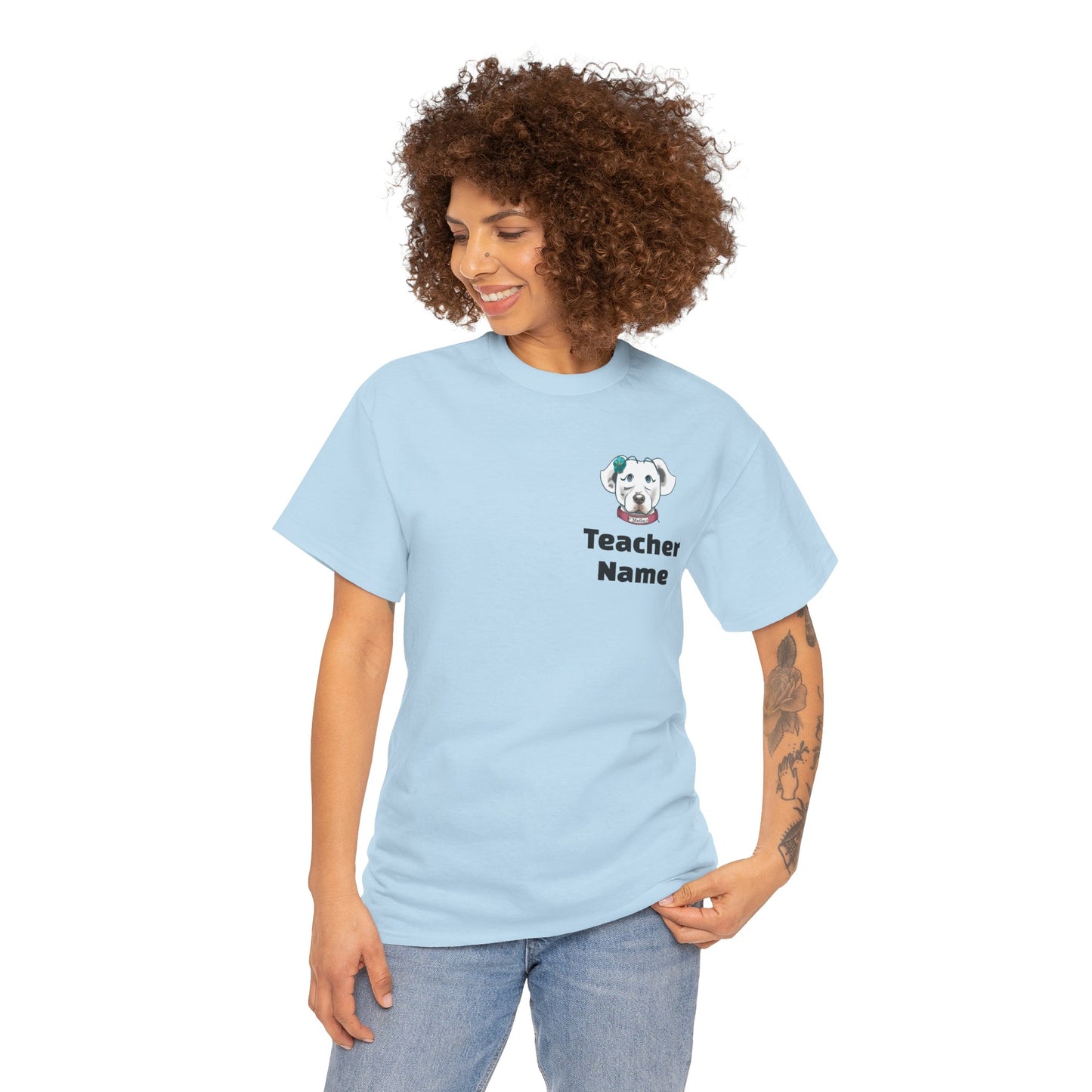 Welcome to Our Pack Mello-Kinder Teacher Unisex Heavy Cotton Tee