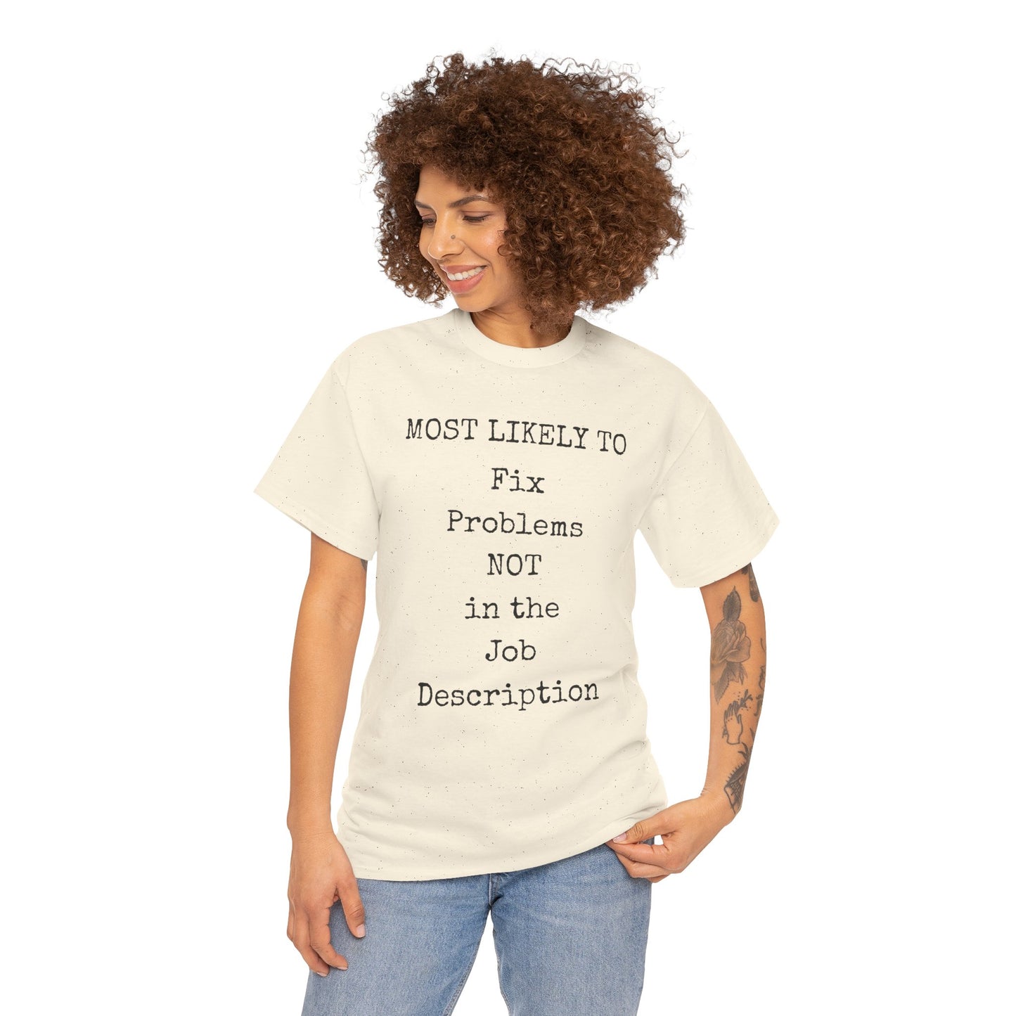 Problem Fixer Teacher Unisex Heavy Cotton Tee