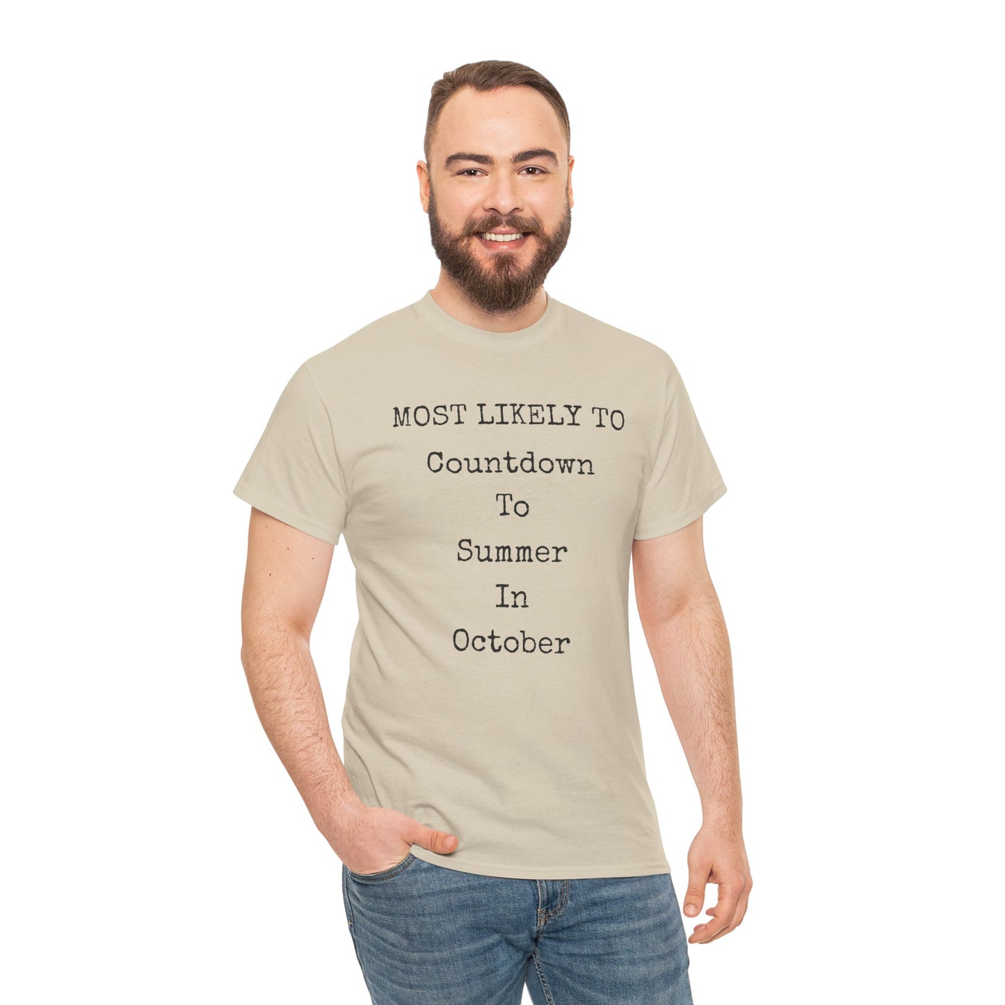 Countdown to Summer Teacher Unisex Heavy Cotton Tee