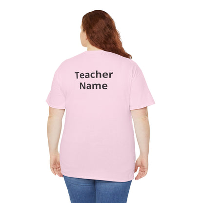 Label Teacher Unisex Heavy Cotton Tee